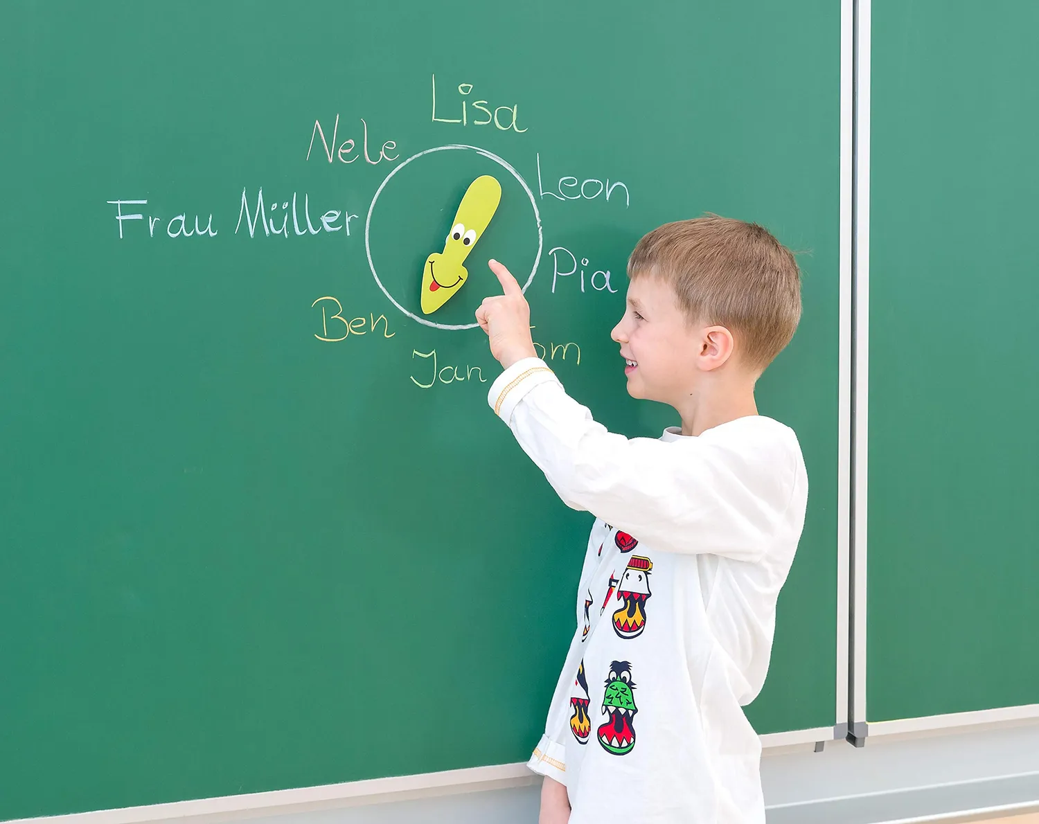 Betzold Drehzeiger magnetisch Tafel 3er-Set Kunststoff