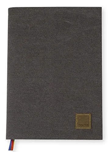 TimeTEX Canvas Kalenderhülle 30896 Schutzumschlag Leinen
