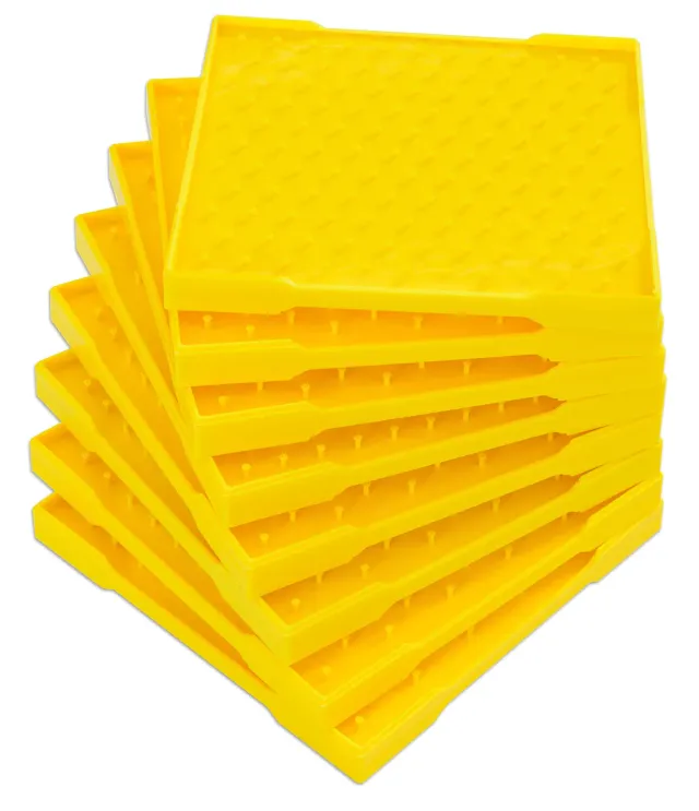 Betzold Geometriebretter Geoboard 11x11 8 Stück doppelseitig