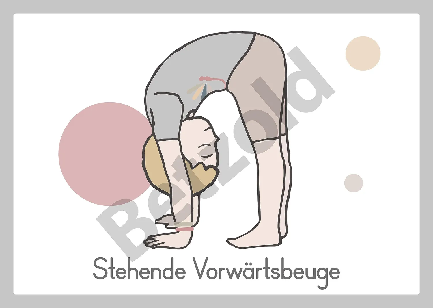 Betzold Flip-Book Yoga für Einsteiger mit 27 Positionen