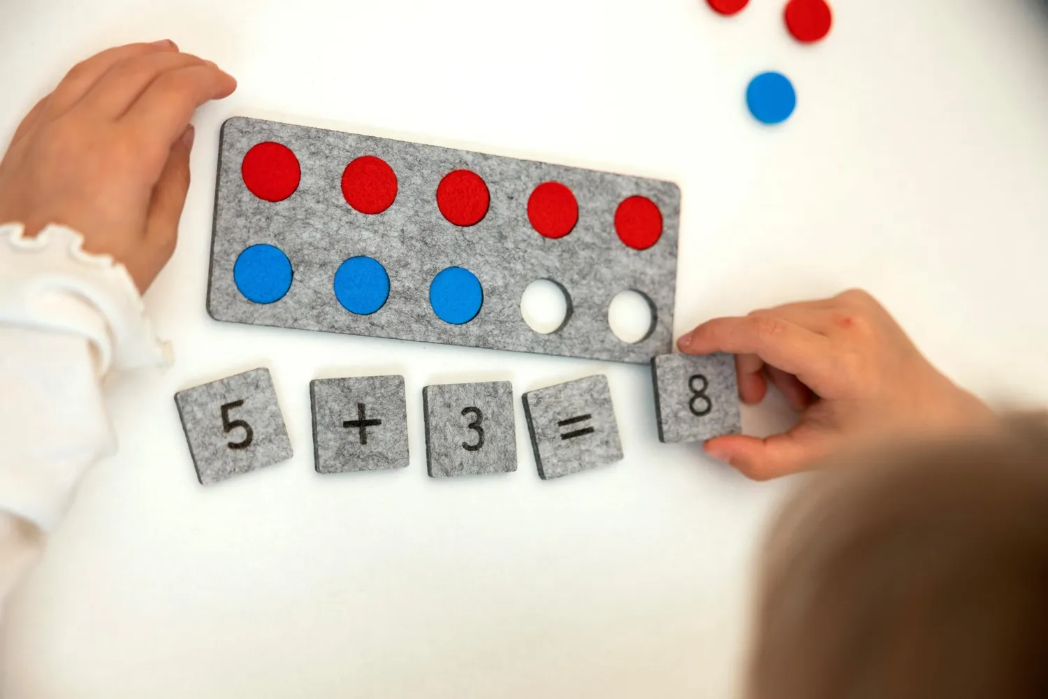 Betzold Rechenmäppchen Filz-Etui mit Innentasche