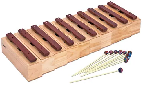 Betzold Bass-Klangbausteine 10er-Set mit Schlägeln c-c1