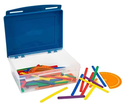 Betzold Winkelschienen Geometrie-Set 72-teilig
