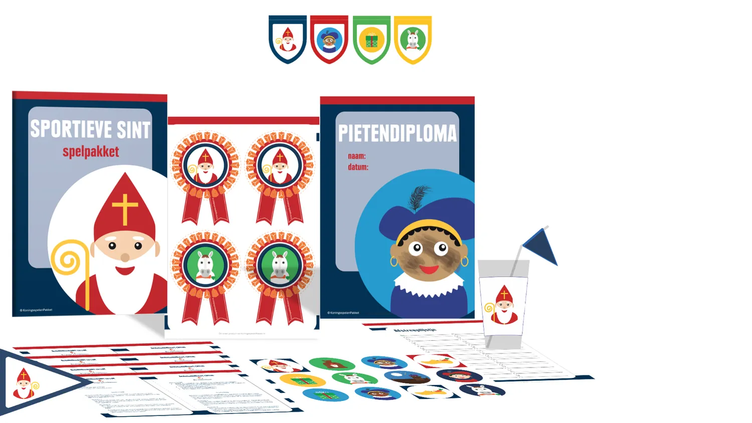 Goed-Gezien Sportieve Sint Spielpaket Download 32-teilig