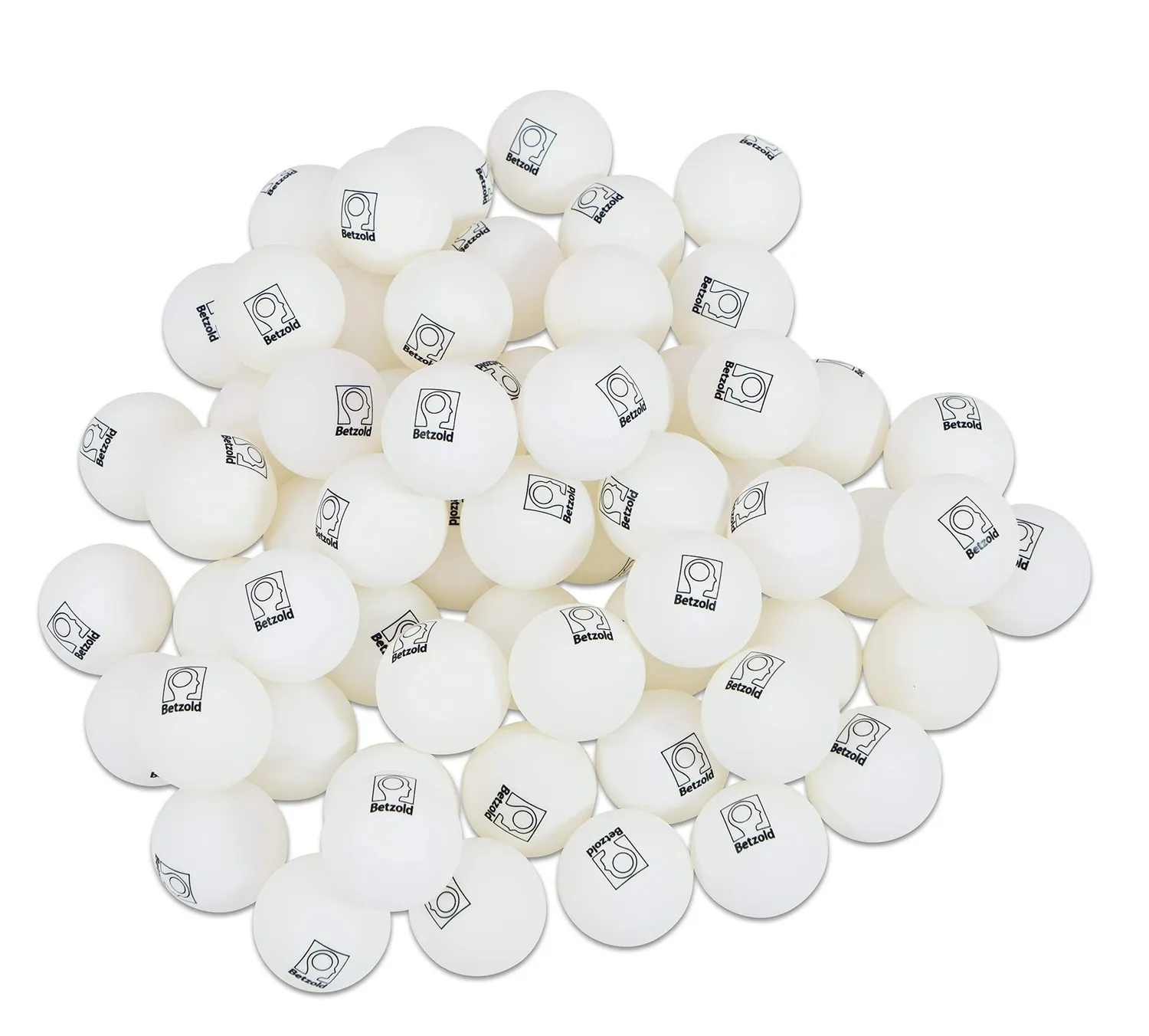 Betzold Tischtennisbälle weiß 4 cm Trainingsbälle