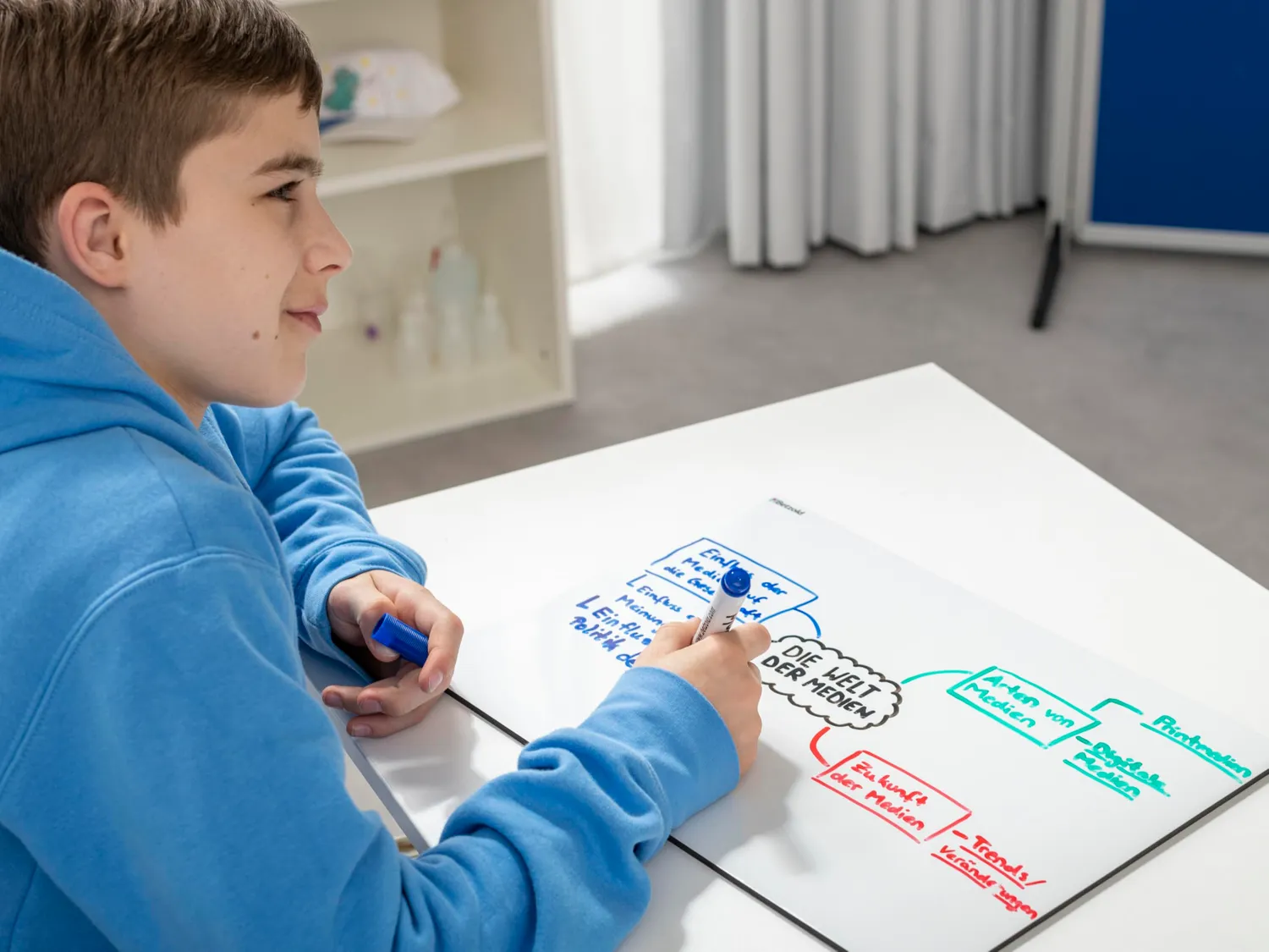 Betzold Mini-Whiteboard magnetisch Tafel-Set