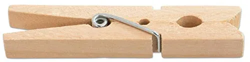 Betzold Wäscheklammern Holz 100 Stück 7,2 cm