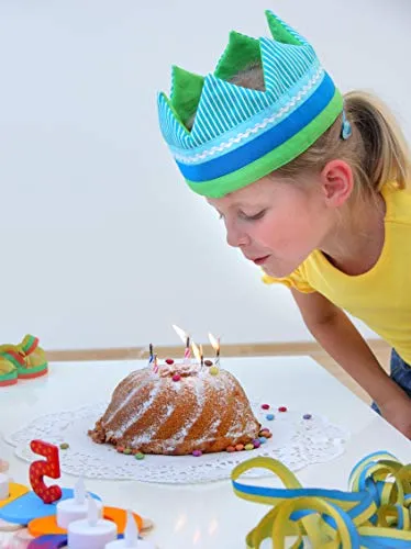 Betzold Kita Geburtstags-Set König Baumwolle 3-teilig