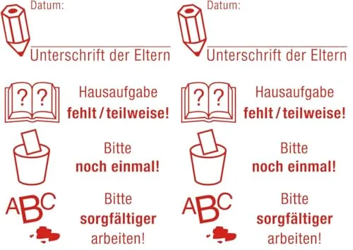 TimeTEX Perpetuum Siebdruck-Stempel 4-in-1 Unterschrift