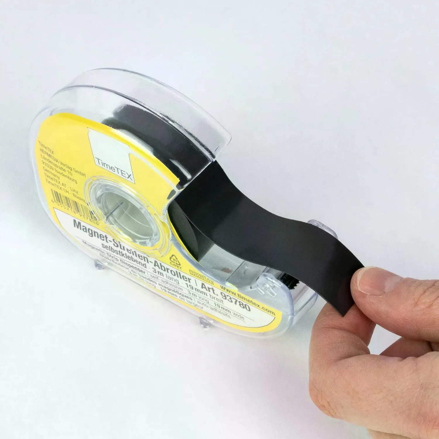 TimeTEX Magnet-Streifen-Abroller 93287 19mmx8m selbstklebend