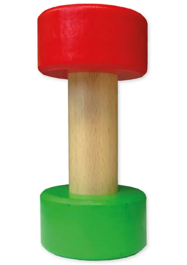 TimeTEX Gruppen-Ampel 10834 Holzampel 10 cm rot-grün