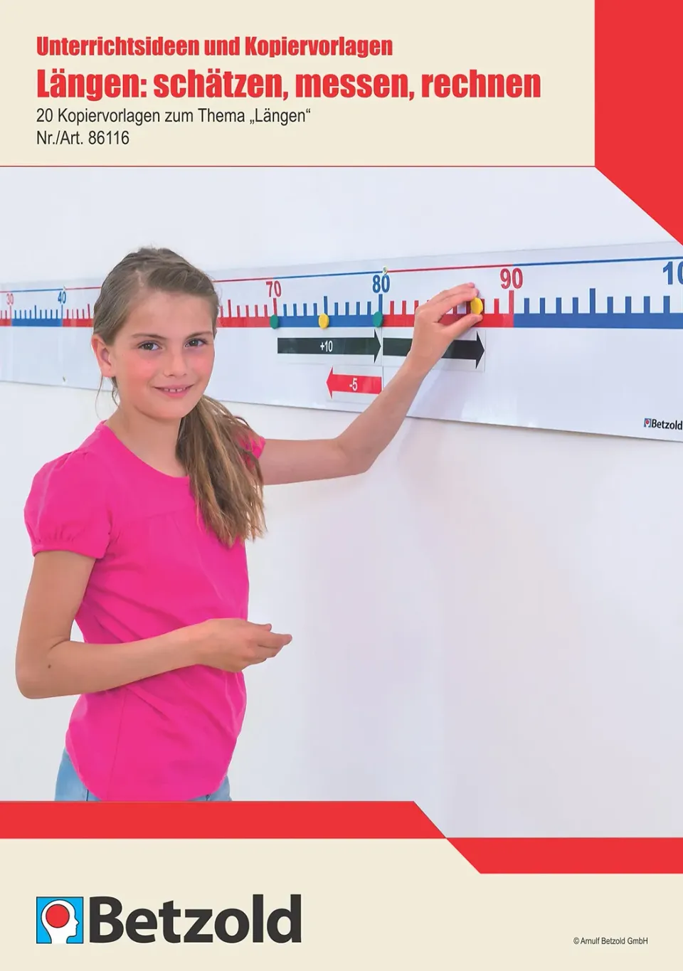 Betzold Längen schätzen Mappe Klasse 2 20 Vorlagen