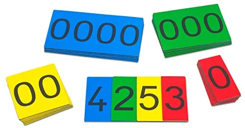 Betzold 87937 Stellenwertkarten magnetisch 40-teilig