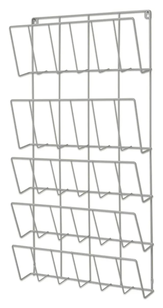 Betzold Bücherregal Wand Metall Silber
