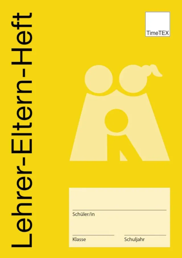 TimeTEX Lehrer-Eltern-Heft A5 Ocker 10712 Mitteilungsheft