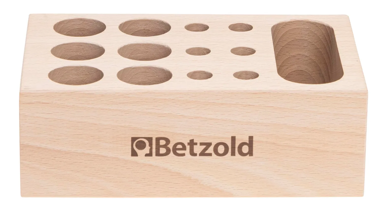 Betzold Holzaufsteller Stiftehalter für Stifte, Kleber und Scheren