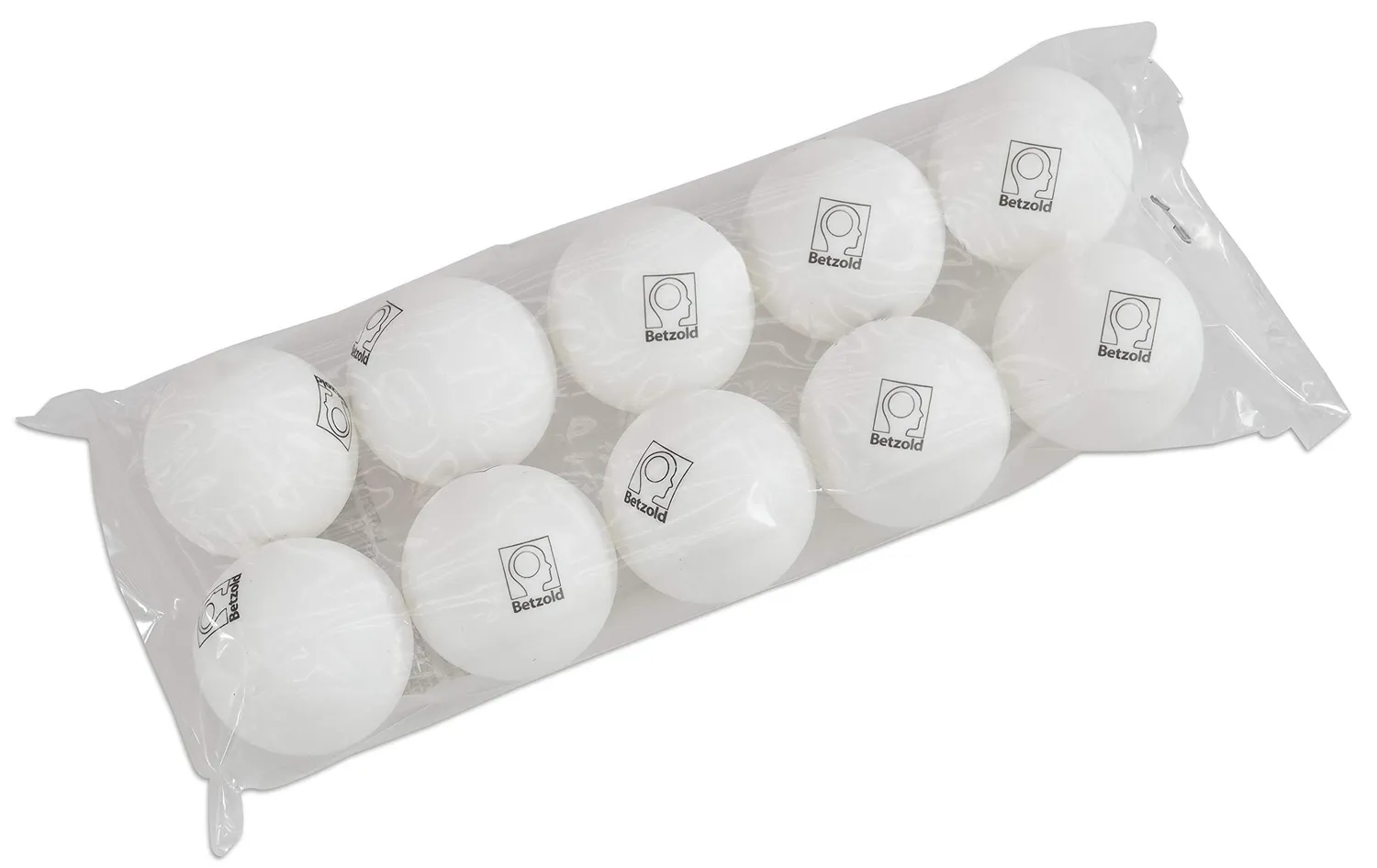 Betzold Tischtennisbälle weiß 4 cm Trainingsbälle