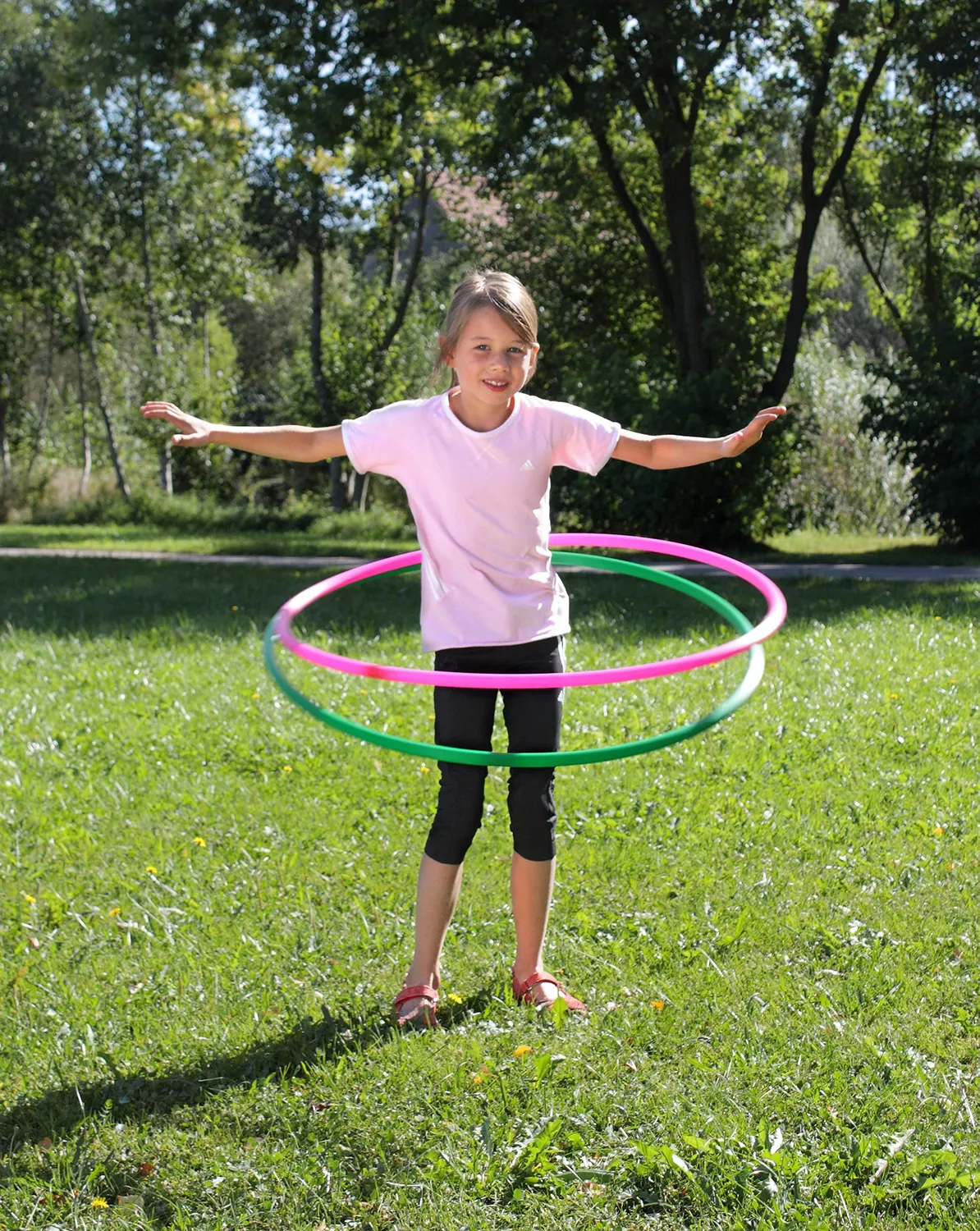 Betzold Gymnastik-Reifen Regenbogen-Set