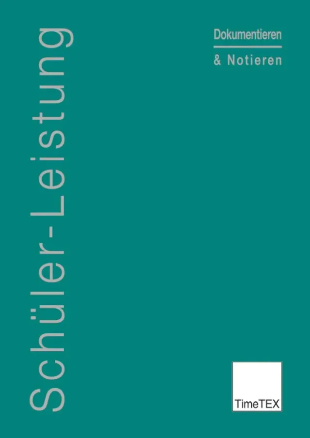 TimeTEX Schüler-Leistung 10777 Heft A4 türkis 64 Seiten