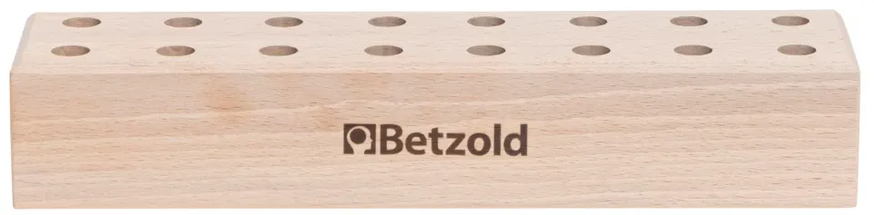 Betzold Scherenständer Holz für 16 Scheren Naturholz