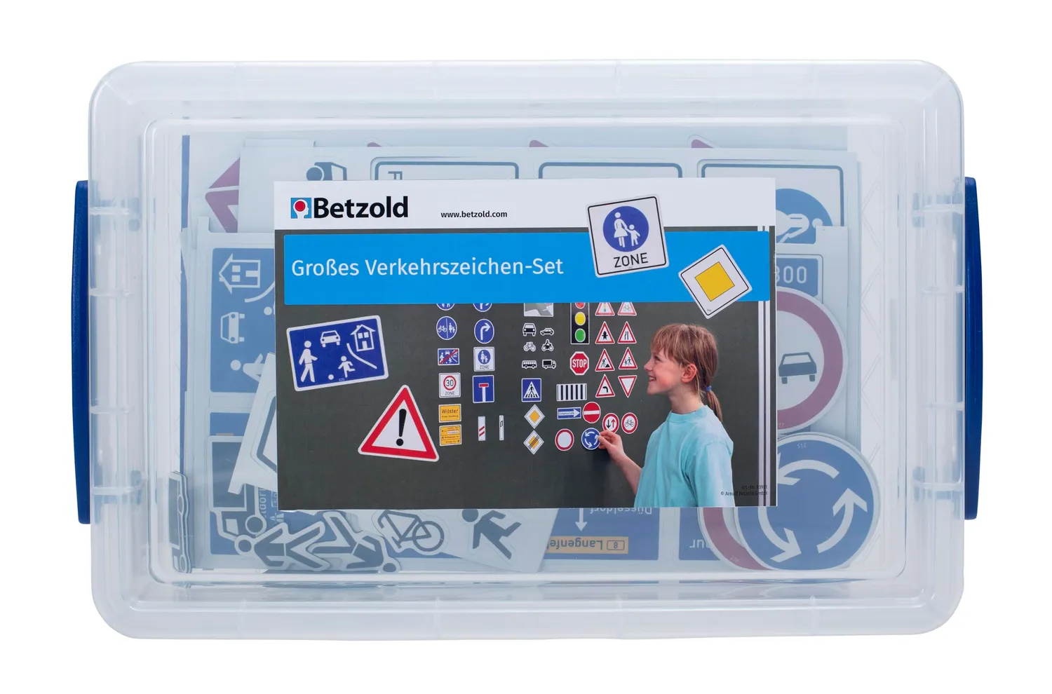 Betzold Verkehrszeichen-Set magnetisch Tafel Grundschule