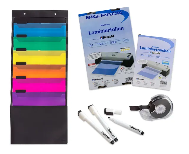 Betzold Beste Basis Laminier-Set mit 600 Folien