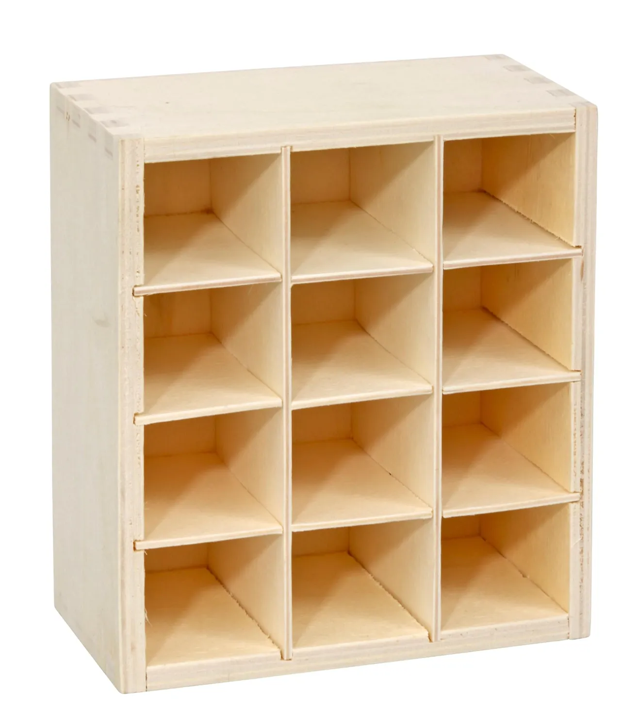Betzold Stiftehalter Holz Schreibtisch-Organizer 12 Fächer
