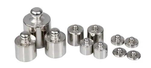 Betzold Metall-Gewichtsatz 11-teilig 1 g-50 g