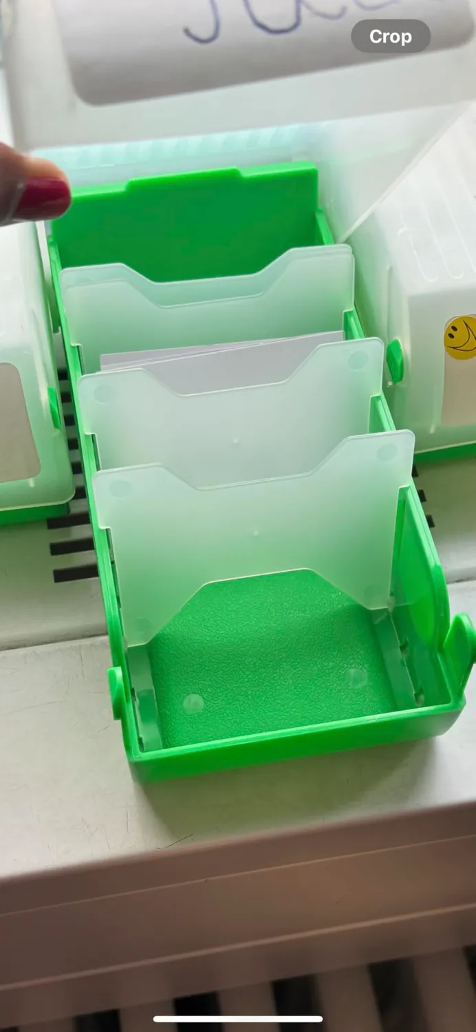 TimeTEX Karteikasten Karteibox robust