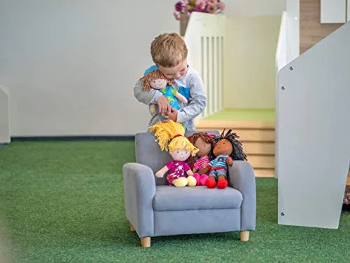 Betzold Stoffpuppen Kuschelpuppen-Set 4-teilig 30 cm