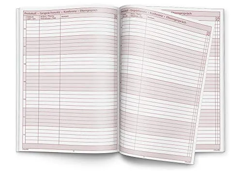 TimeTEX Schul-Notizen Gespräche Protokolle Heft 10778