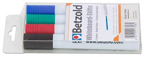 Betzold Whiteboard-Marker Stifte 8 Stück trocken abwischbar