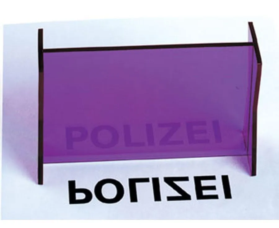 Betzold Zauberspiegel Symmetrie-Spiegel violett Kunstglas