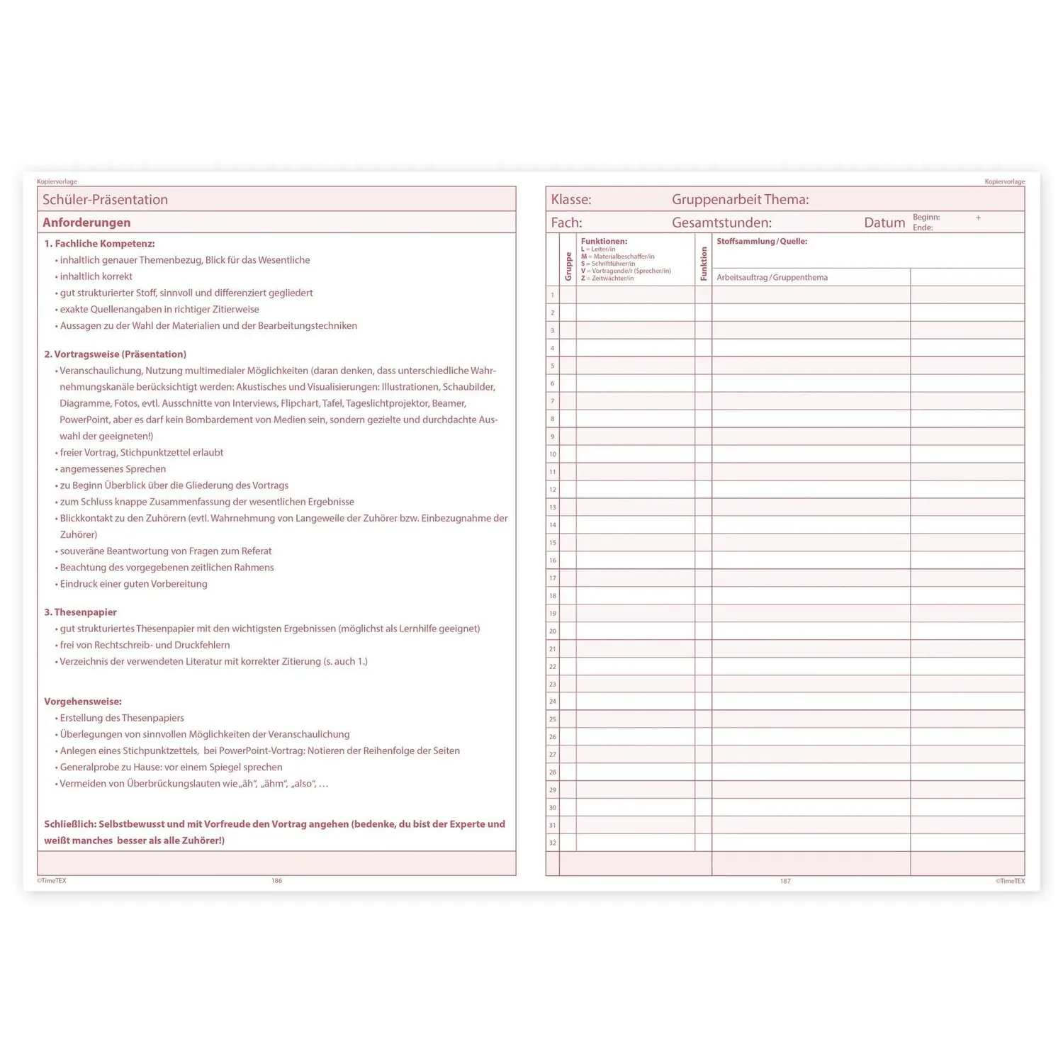 TimeTEX Completo Referendariats-Planer 10573 A4-Plus 18 Monate