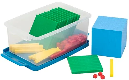 Betzold Dienes-Material Dezimalsystem Rechenhilfe 121-teilig