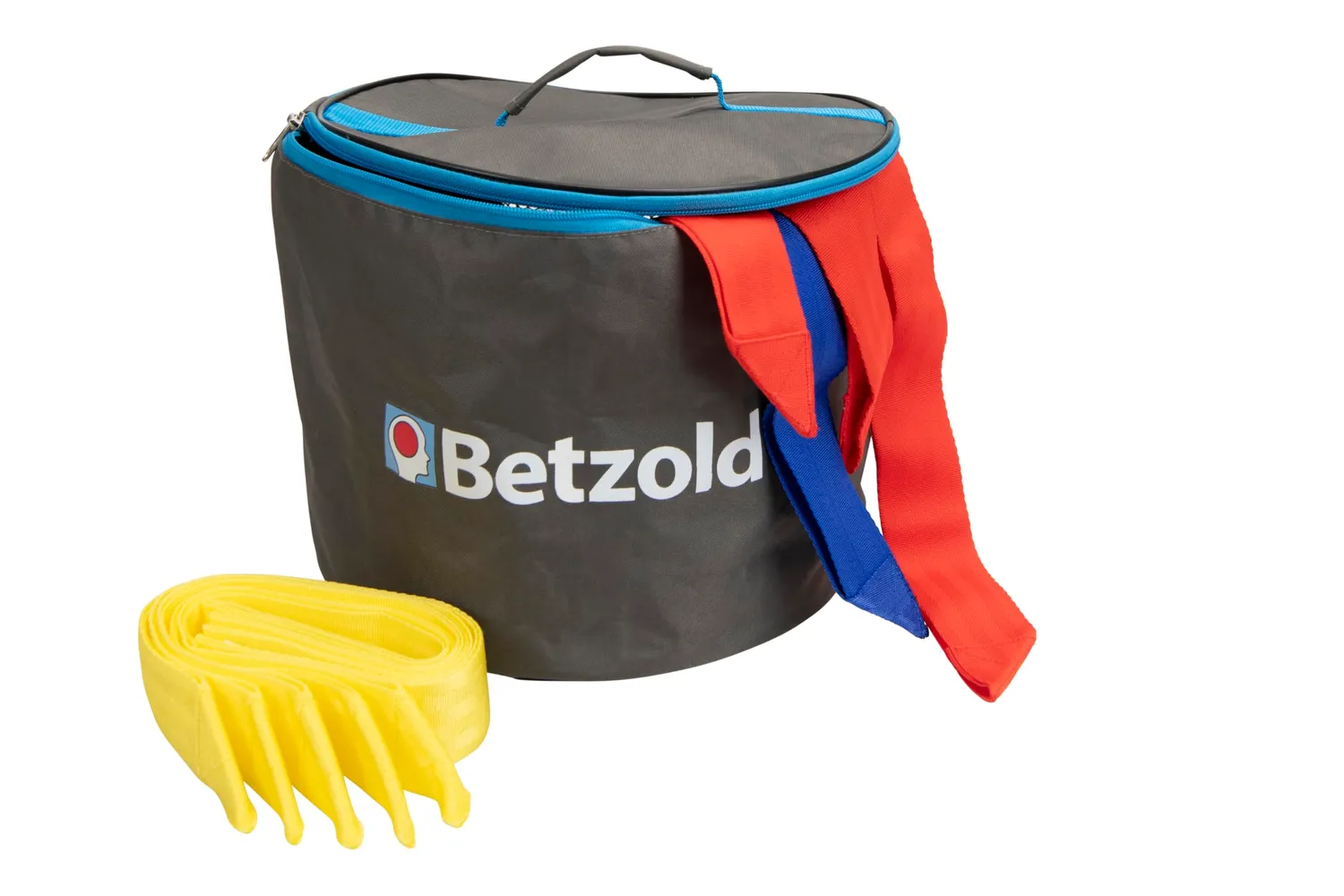Betzold Mannschaftsbänder-Set 3-farbig mit Rundtasche