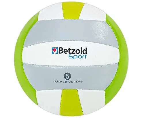 Betzold Leicht-Volleyball Gröβe 5 200g weich für Halle