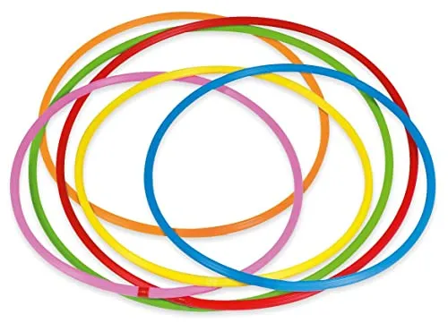 Betzold Gymnastik-Reifen Regenbogen-Set