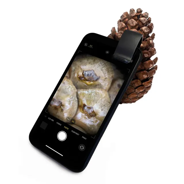 TimeTEX Handy-Mikroskop Super Smartphone-Mikroskop 200-fach