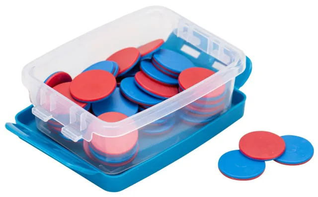 Betzold Wendeplättchen Mathematik rot blau