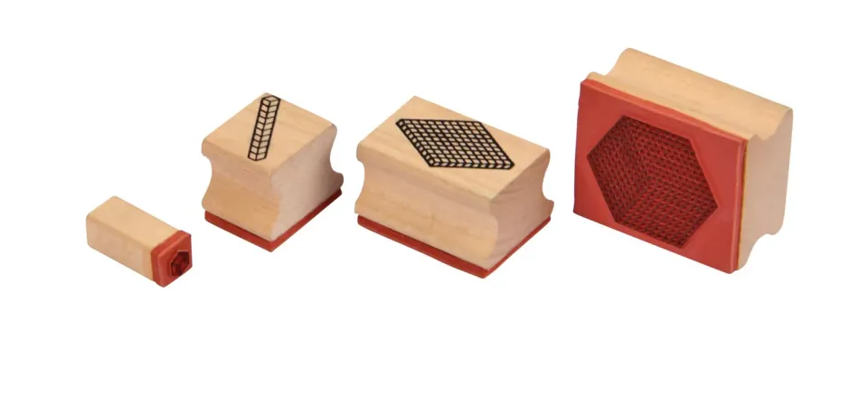 Betzold Zehnerbasis-Stempel 4er-Set Dezimalsystem