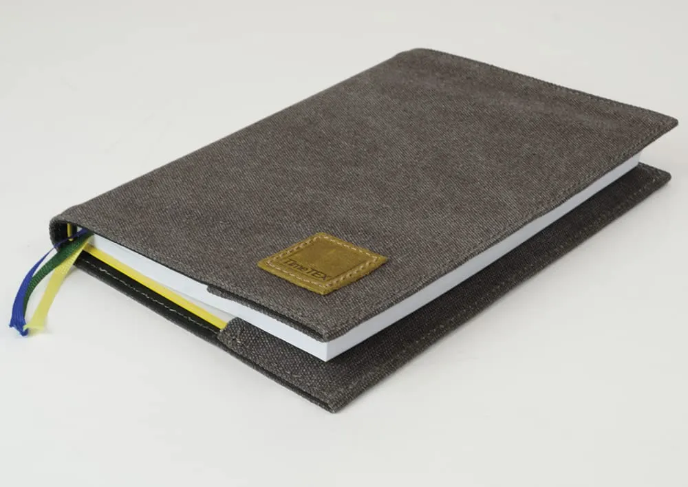 TimeTEX Canvas Kalenderhülle 30896 Schutzumschlag Leinen
