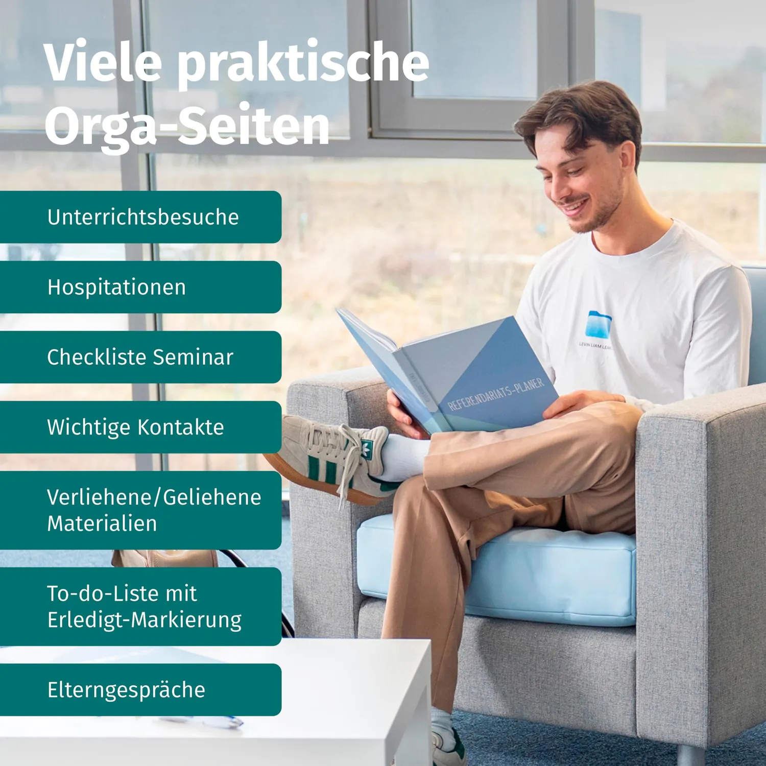 Betzold Referendariats-Planer DIN A4 Schulplaner Organizer Kalender