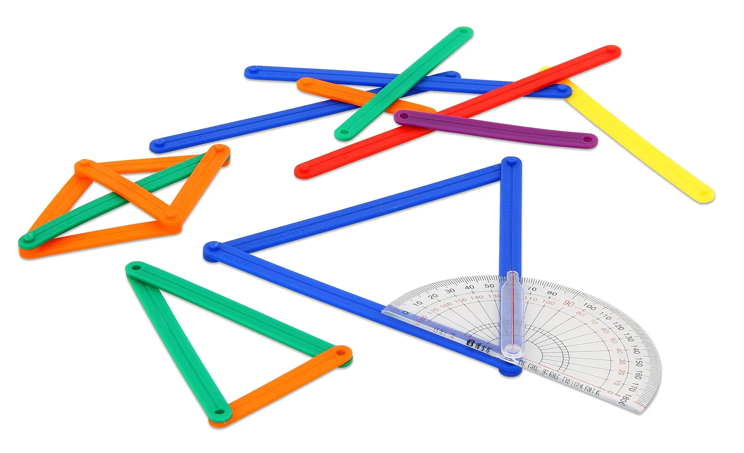 Betzold Winkelschienen Geometrie-Set 72-teilig
