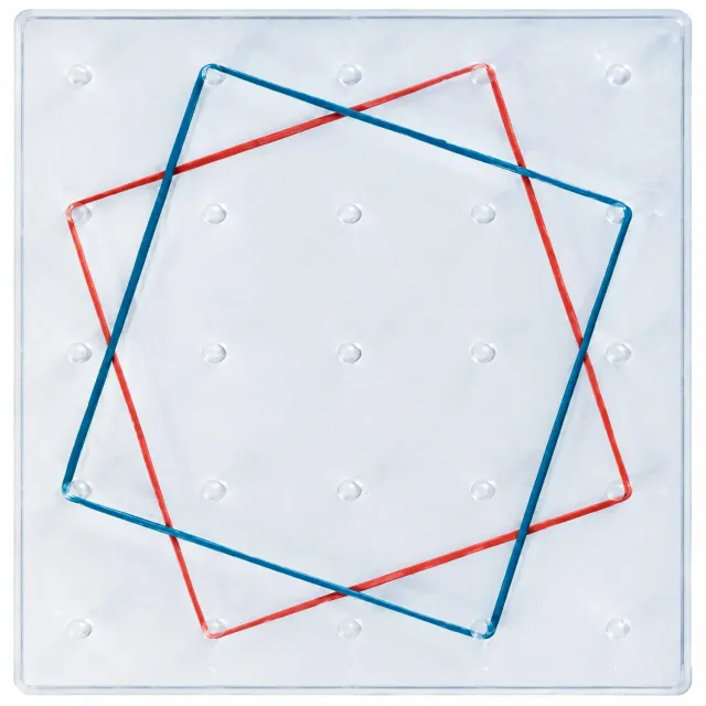 Betzold Geometrie-Board F Geometriebrett transparent
