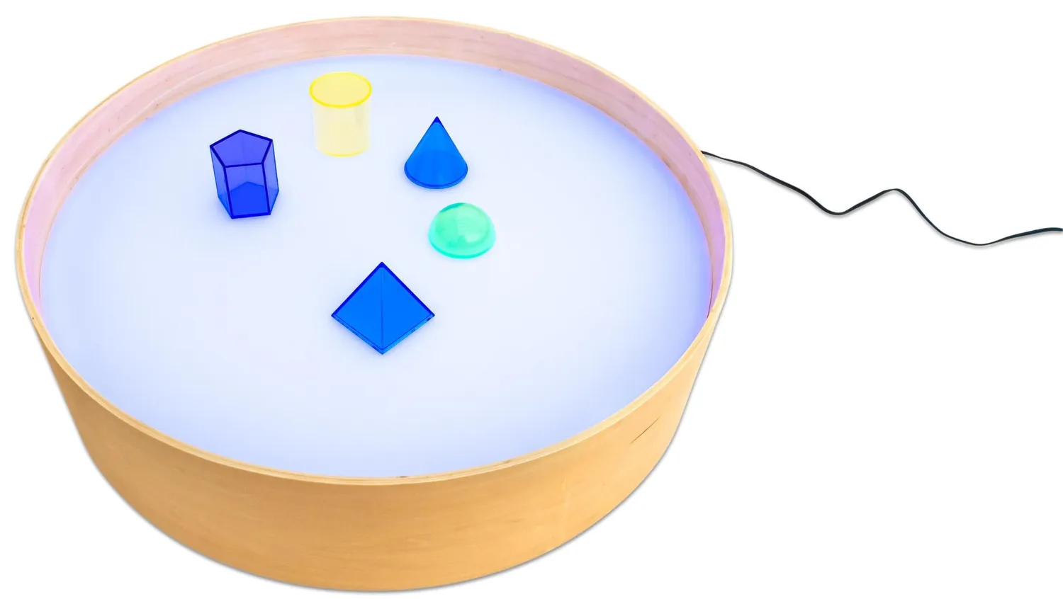 Betzold Lichttisch rund LED Leuchttisch 16 Farben
