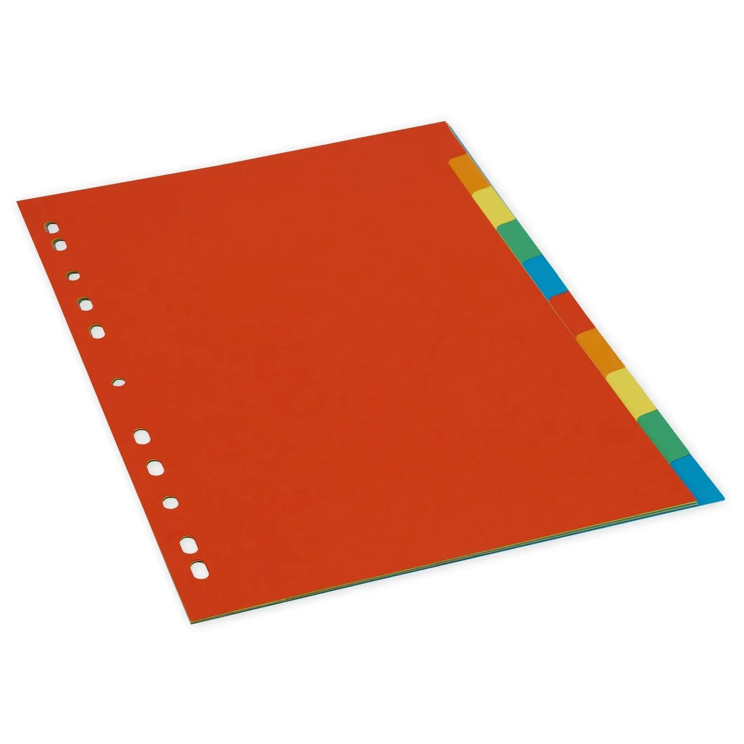 TimeTEX Farb-Register 60151 Ordnerregister A4 Karton 10-teilig