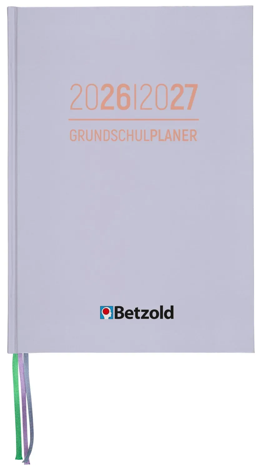 Betzold Design-Grundschulplaner 2026/2027 Lehrerplaner A4 Hardcover