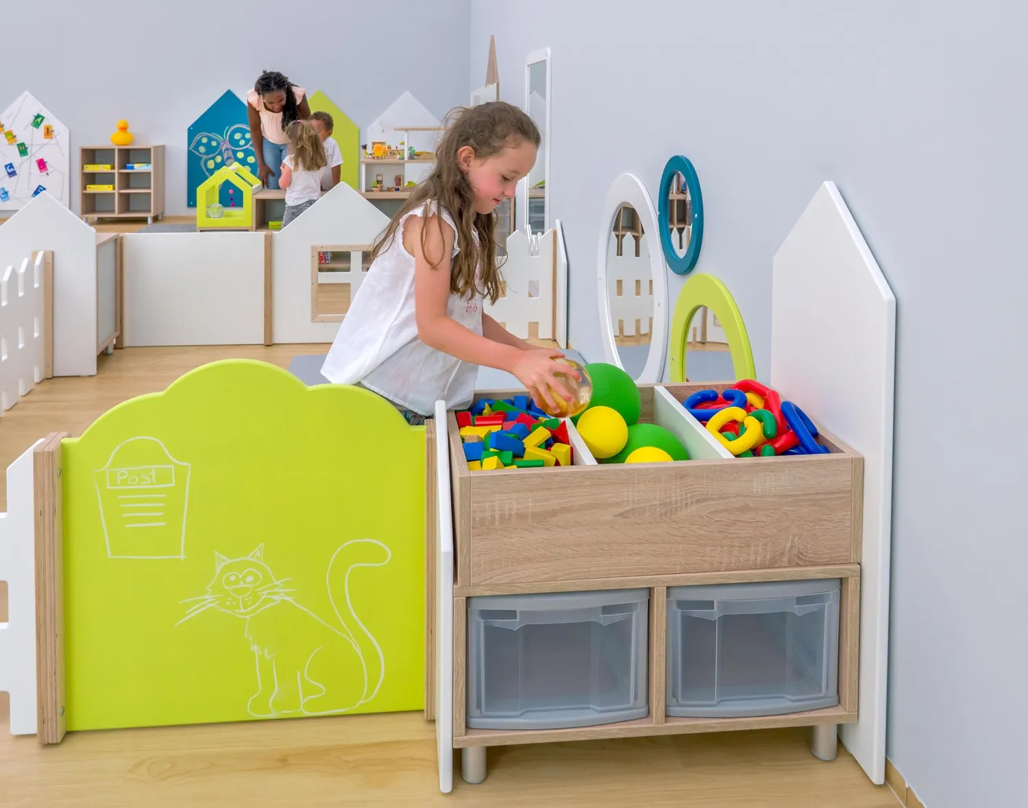 Betzold EduCasa 41777 Trennwand Tafelbusch Tafelelement
