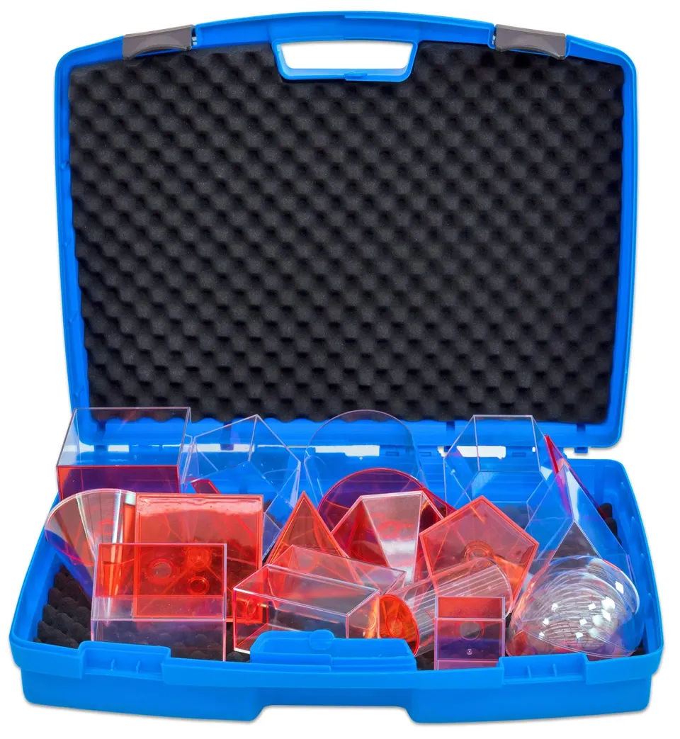 Betzold Füllkörper-Set Geometriekörper 17-tlg im Koffer